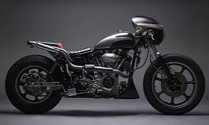 Custom Harley FX Super-Glide Cafe Racer Has S&S Power and Classic XLCR Influences