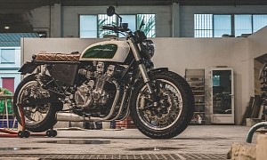 Custom Honda CB750 F2 Trades Dated OEM Equipment for Classy Looks and Aftermarket Flavors