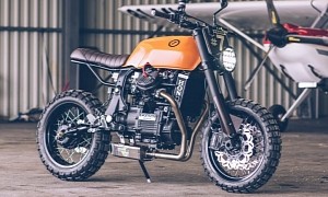 Custom Honda CX650 Is a Startling Synthesis of Scrambler Anatomy and Classic UJM Prowess