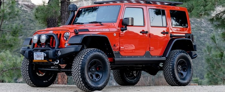 Custom Jeep Wrangler up for Grabs With  HEMI V8 and Six-Speed Manual -  autoevolution