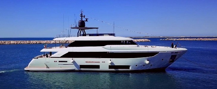 Renewal 3 superyacht hits the water