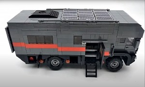 Custom-Made 4x4 Expedition Camper Truck Is the Perfect LEGO Motorhome For Your Mini-Figs