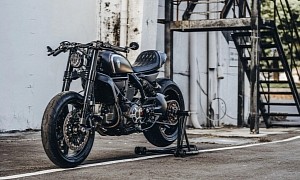 Custom-Made Ducati “Jab Launcher” Takes the Scrambler Icon to the Dark Side