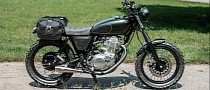 Custom-Made Yamaha SR400 Green Is the Very Definition of Charming, Bears Scrambler Cues