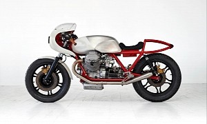 Custom Moto Guzzi Airtail Was Previously a Stock Le Mans II, Keeps Things Looking Classy