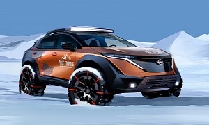 Custom Nissan Ariya EV To Embark on 17,000-Mile Expedition From North Pole to South Pole