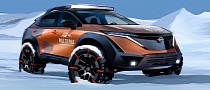 Custom Nissan Ariya EV To Embark on 17,000-Mile Expedition From North Pole to South Pole