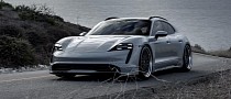 Custom Porsche Taycan 4S Cross Turismo Is a Slammed ‘Grocery Getter’ on Forged 22s