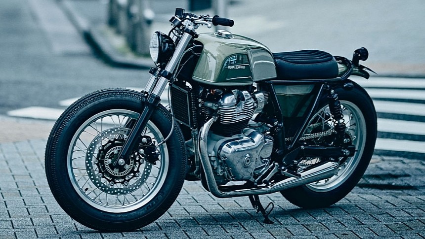 Custom Royal Enfield Continental GT Is Elegantly Subdued and Full of ...