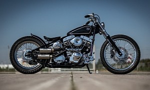 Custom S&S-Powered Bobber Makes Use of Vintage Harley Framework, Calls Itself Skin Dr.