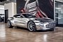 Custom Satin Chrome Aston Martin One-77 Becomes the Real ‘Silver Surfer’