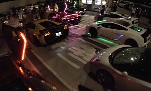 Custom Sportscars, Female Bikers and Greed for Speed Build Japan’s Night Life