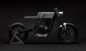 Custom Suzuki GN250 Cubus Took Four Years to Build, Looks Utterly Intoxicating