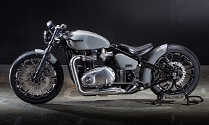 Custom Triumph Bobber Basse-Bodeux Is Slammed, Stretched, and Astoundingly Good-Looking