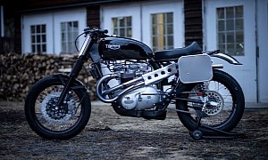 Custom Triumph Bonneville Is a Visual Nod to One of Steve McQueen’s Fabled Desert Sleds