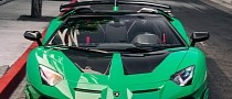 Custom, Tuned Signal Green Aventador SVJ Drops by With a Heart-Stopping Ghost Ride