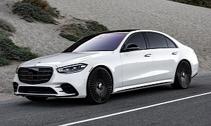 Custom W/B Mercedes S 580 Rides Lowered to Show It Doesn't Need to Be a Maybach
