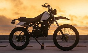 Custom Yamaha DT125 MX Is a Neat Display of Neo-Retro Minimalism From France