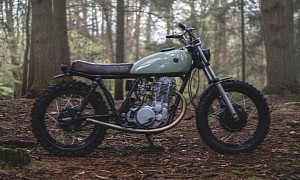 Custom Yamaha SR500 Type 7A Has a Bare-Bones Scrambler Attitude and Looks to Die For