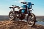 Custom Yamaha XT660R “Pratik” Feels at Home on Rough Terrain and Unpaved Roads