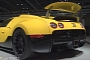 Custom Yellow Bugatti Veyron Grand Sport at 2011 Dubai Show