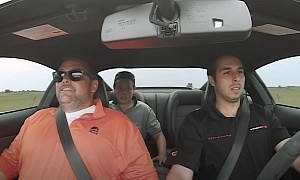Customer Ride in Hennessey Mustang GT350 Is How Pure Back Seat Joy Looks Like