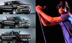 Customized 2016 Chevrolet Silverado Was Inspired by Kid Rock’s “Born Free” Song