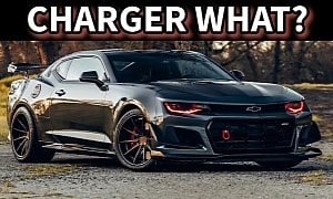 Customized Chevy Camaro ZL1 Has Red Eyes From All the V8 Partying