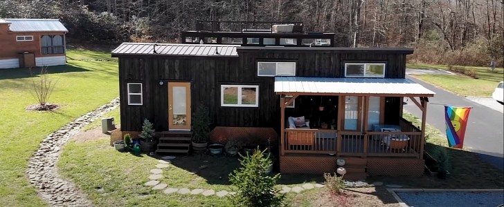Anna and Nick Tiny Home in Mills River, North Carolina