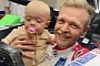 Cute Alert: Kevin Magnussen Is Teaching His One-Year-Old Daughter How to Race