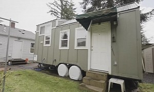 Cute and Aesthetic Tiny Home Designed by a Woman With a Musical Theme