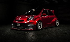 Cutesy Widebody Nissan Micra Comes From a CGI World of Legal DTM Pocket Rockets