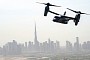 CV-22 Osprey Flying Over Dubai in Chase Mission Looks Like a Scene From Call of Duty