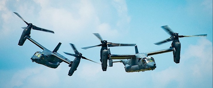 V-22 Osprey in action