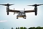 CV-22 Osprey Looks Massive During Landing, Hard to See As a Subtle Infiltrator