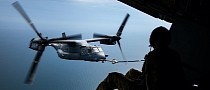 CV-22 Osprey on TAAR Mission Shows Just How Massive Those Blades Are
