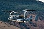 CV-22 Osprey Readying for Mountain Landing Shows Cadets How Potent Tiltrotors Are