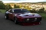 Cyber Ford Mustang Mach 1 "Big Red" Looks Ready to Cruise Night City