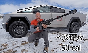Cybertruck vs .50-Cal Barrett Is the Most 'Murican Way of Cracking Tesla's Armor Claims