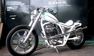 Cyclops Motorcycles SR400 Chopper, the Far East Beauty