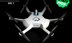 CyPhy LVL 1 Drone Has Six Rotors for Stability and Makes HD Filming Simple
