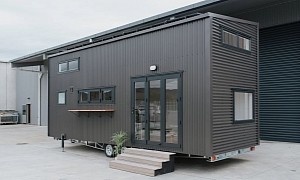 Cyril the Tiny House Is Tiny Only in Name, Has a Full Office and Cat Add-Ons