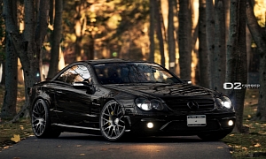 D2Forged Wheels for Mercedes SL55 AMG