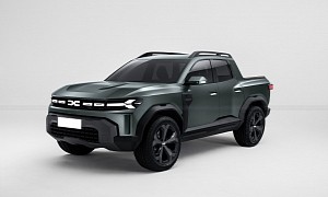 Dacia Bigster Truck Rendering Looks Cool, Production Decision a No-Brainer