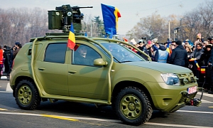 Dacia Duster Army Is an Affordable Car With a Machine Gun