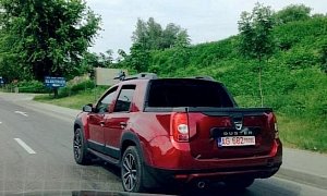 Dacia Duster Double Cab Pickup Truck Spotted, Dacia Confirms It’s a One-Off