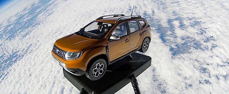 Dacia Duster in space