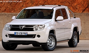 Dacia Duster Pickup: New Rendering Released