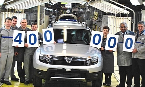 Dacia Duster Reaches 400,000 Production Milestone