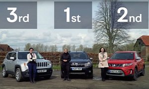 Dacia Duster Takes on Suzuki Vitara and Jeep Renegade in Budget SUV Review